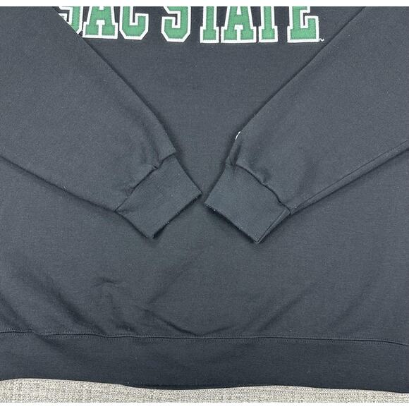 Sacramento State Hornets Sweatshirt Mens XL Black Embroidered Crewneck Fleece - Picture 5 of 11